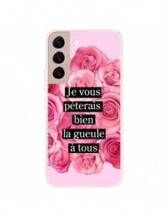 Coque Samsung Galaxy S22 Plus 5G Je vous pèterais Fleurs...