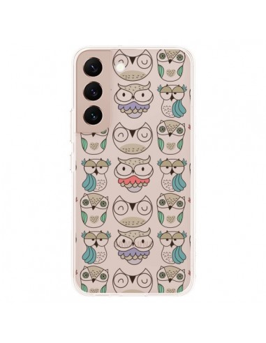 Coque Samsung Galaxy S22 Plus 5G Chouettes Owl Hibou Transparente - Maria Jose Da Luz