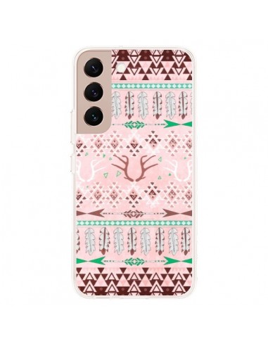 Coque Samsung Galaxy S22 Plus 5G Amadahy Cerf Azteque - Monica Martinez