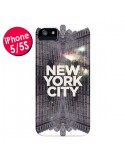 Coque iPhone 5/5S et SE New York City Gris - Javier Martinez