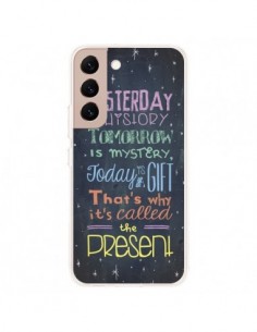 Coque Samsung Galaxy S22 Plus 5G Today is a gift Cadeau -...