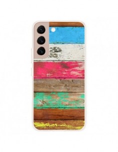 Coque Samsung Galaxy S22 Plus 5G Eco Fashion Bois -...