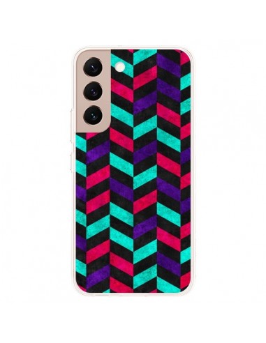 Coque Samsung Galaxy S22 Plus 5G Azteque Geometric Mundo - Maximilian San