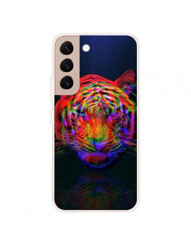 Coque Samsung Galaxy S22 Plus 5G Tigre Beautiful Aberration - Maximilian San