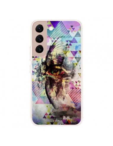 Coque Samsung Galaxy S22 Plus 5G Oeil Triangle Oiseau Cry Bird - Maximilian San