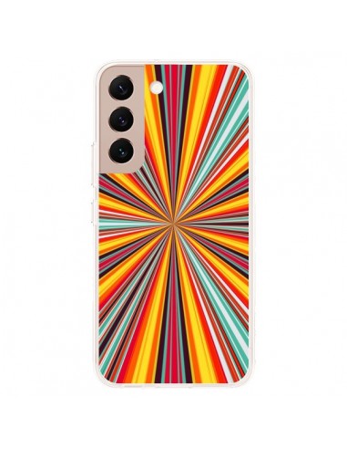 Coque Samsung Galaxy S22 Plus 5G Horizon Bandes Multicolores - Maximilian San