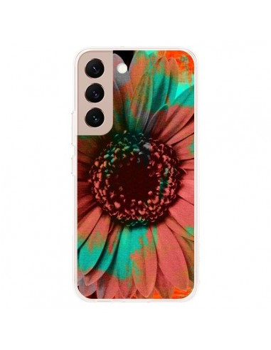 Coque Samsung Galaxy S22 Plus 5G Tournesol Lysergic Flower - Maximilian San