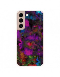 Coque Samsung Galaxy S22 Plus 5G Fleurs Lysergic Lujan -...