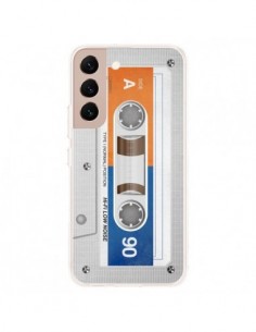 Coque Samsung Galaxy S22 Plus 5G White Cassette K7 -...