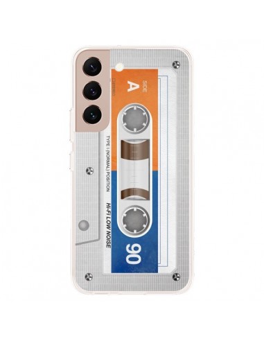 Coque Samsung Galaxy S22 Plus 5G White Cassette K7 - Maximilian San