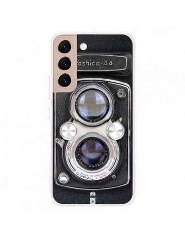 Coque Samsung Galaxy S22 Plus 5G Vintage Camera Yashica 44 Appareil Photo - Maximilian San