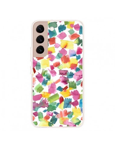 Coque Samsung Galaxy S22 Plus 5G Abstract Spring Colorful - Ninola Design