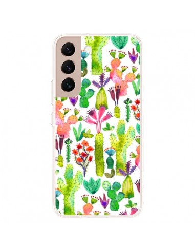 Coque Samsung Galaxy S22 Plus 5G Cacti Garden - Ninola Design