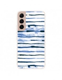 Coque Samsung Galaxy S22 Plus 5G Electric Lines White -...