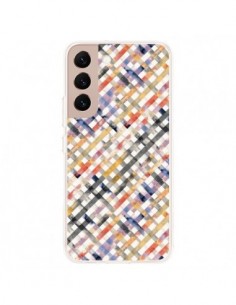 Coque Samsung Galaxy S22 Plus 5G Tropical Palms Blue -...