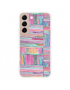 Coque Samsung Galaxy S22 Plus 5G Watercolor Linear...