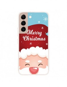 Coque Samsung Galaxy S22 Plus 5G Bonnet du Père Noël...