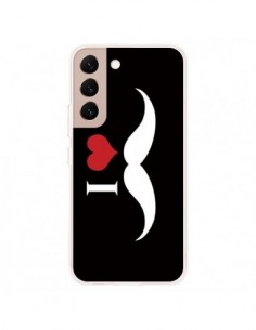 Coque Samsung Galaxy S22 Plus 5G I Love Moustache - Nico