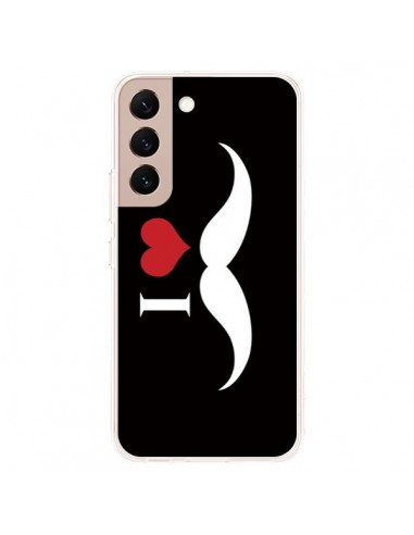 Coque Samsung Galaxy S22 Plus 5G I Love Moustache - Nico