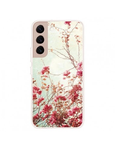 Coque Samsung Galaxy S22 Plus 5G Fleur Vintage Rose - Nico