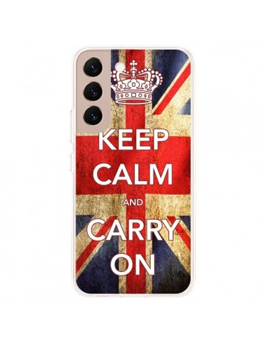 Coque Samsung Galaxy S22 Plus 5G Keep Calm and Carry On - Nico