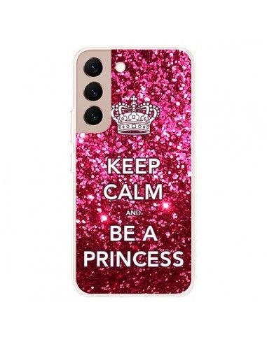 Coque Samsung Galaxy S22 Plus 5G Keep Calm and Be A Princess - Nico