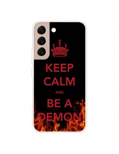 Coque Samsung Galaxy S22 Plus 5G Keep Calm and Be A Demon - Nico
