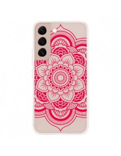 Coque Samsung Galaxy S22 Plus 5G Mandala Rose Fushia...