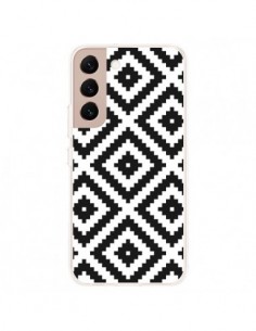 Coque Samsung Galaxy S22 Plus 5G Diamond Chevron Black...