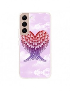 Coque Samsung Galaxy S22 Plus 5G Ailes d'ange Amour -...