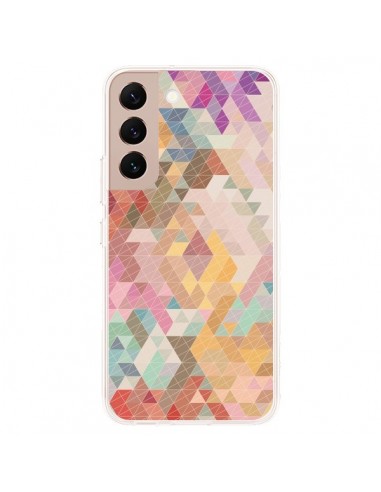 Coque Samsung Galaxy S22 Plus 5G Azteque Pattern Triangles - Rachel Caldwell