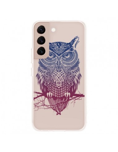 Coque Samsung Galaxy S22 Plus 5G Hibou Chouette Owl Transparente - Rachel Caldwell