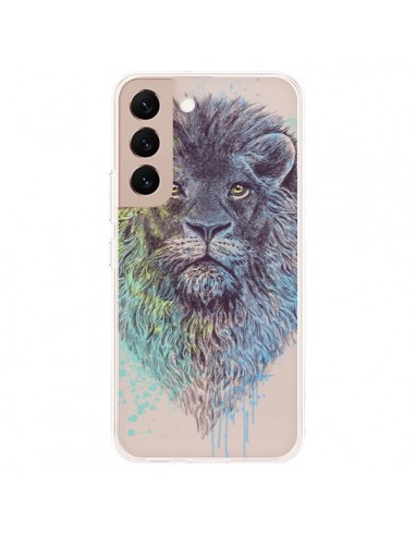 Coque Samsung Galaxy S22 Plus 5G Roi Lion King Transparente - Rachel Caldwell