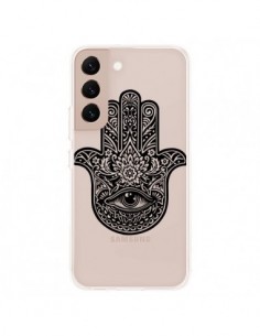 Coque Samsung Galaxy S22 Plus 5G Hamsa Cinq Doigts Main...