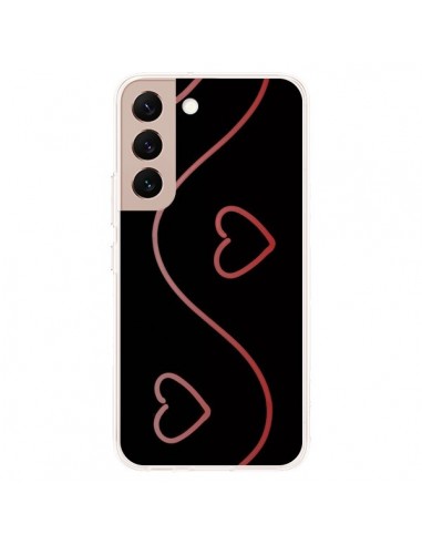 Coque Samsung Galaxy S22 Plus 5G Coeur Love Rouge - R Delean