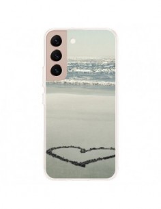 Coque Samsung Galaxy S22 Plus 5G Coeoeur Plage Beach Mer...