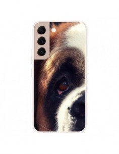 Coque Samsung Galaxy S22 Plus 5G Saint Bernard Chien Dog...