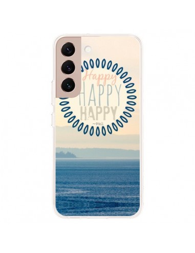 Coque Samsung Galaxy S22 Plus 5G Happy Day Mer Ocean Sable Plage Paysage - R Delean