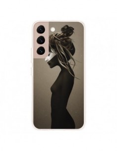 Coque Samsung Galaxy S22 Plus 5G Fille Pensive - Ruben...