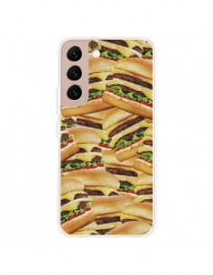 Coque Samsung Galaxy S22 Plus 5G Burger Hamburger...