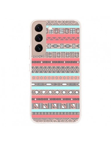 Coque Samsung Galaxy S22 Plus 5G Azteque Aztec Rose Pastel - Rex Lambo