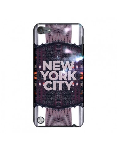 Coque New York City Violet pour iPod Touch 5 - Javier Martinez