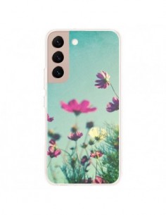 Coque Samsung Galaxy S22 Plus 5G Fleurs Reach for the Sky...