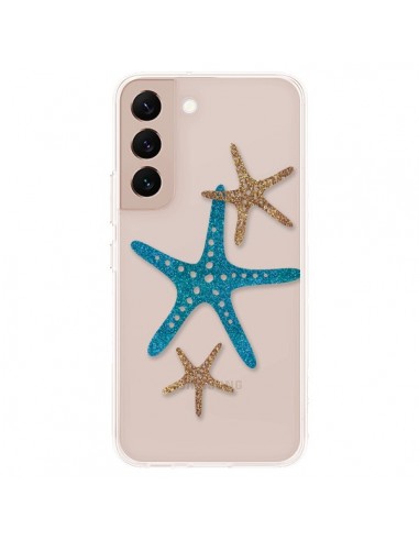 Coque Samsung Galaxy S22 Plus 5G Etoile de Mer Starfish Transparente - Sylvia Cook