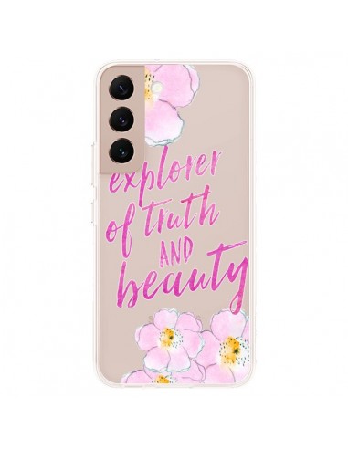 Coque Samsung Galaxy S22 Plus 5G Explorer of Truth and Beauty Transparente - Sylvia Cook