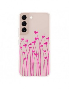 Coque Samsung Galaxy S22 Plus 5G Love in Pink Amour Rose...