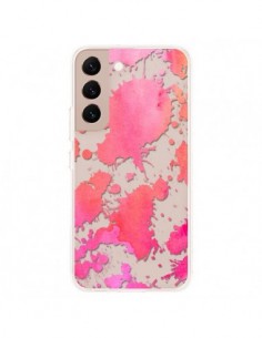 Coque Samsung Galaxy S22 Plus 5G Watercolor Splash Taches...