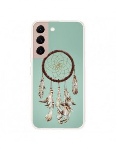Coque Samsung Galaxy S22 Plus 5G Attrape-rêves vert -...