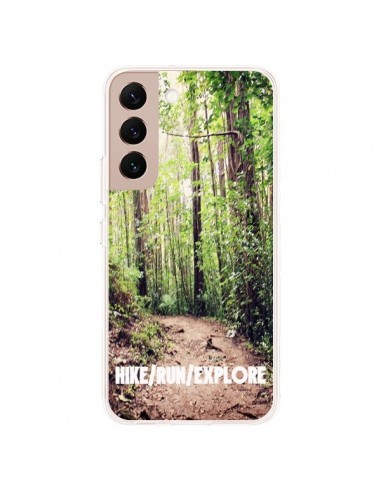 Coque Samsung Galaxy S22 Plus 5G Hike Run Explore Paysage Foret - Tara Yarte