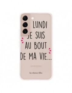 Coque Samsung Galaxy S22 Plus 5G Le lundi, je suis au...